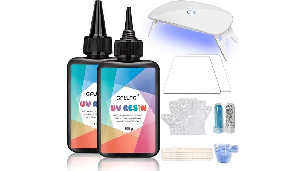 uv resin jewelry kit