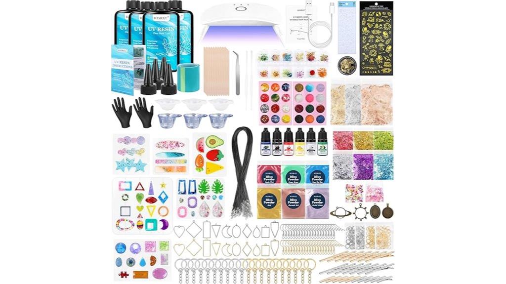 uv resin jewelry kit