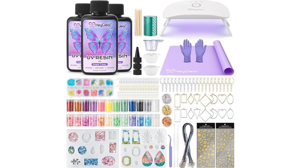 uv resin jewelry kit