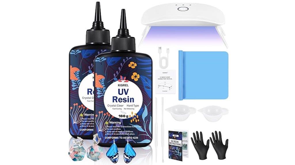 uv resin kit 200g