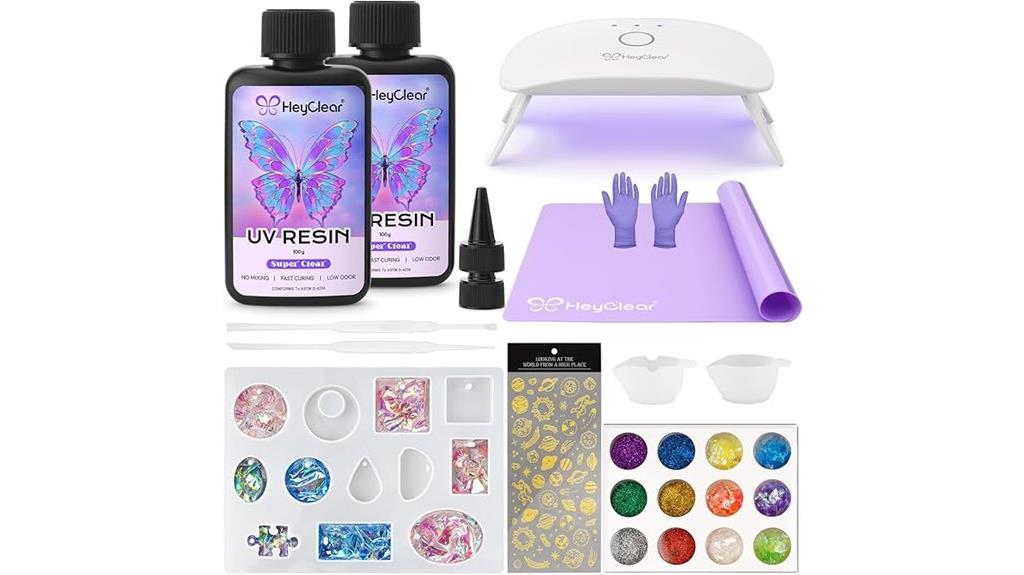 uv resin kit with tools