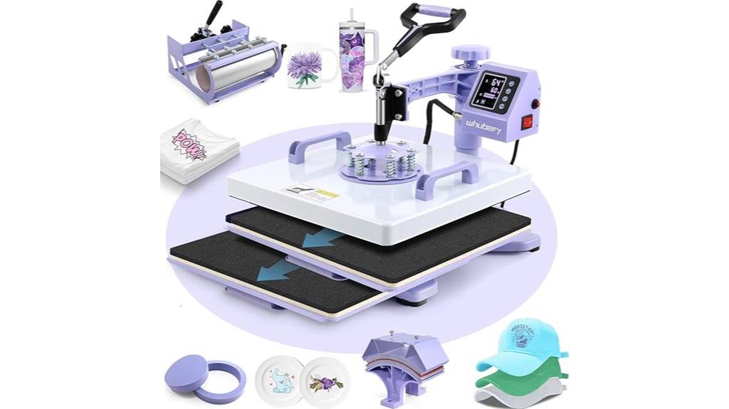 versatile 15x15 heat press