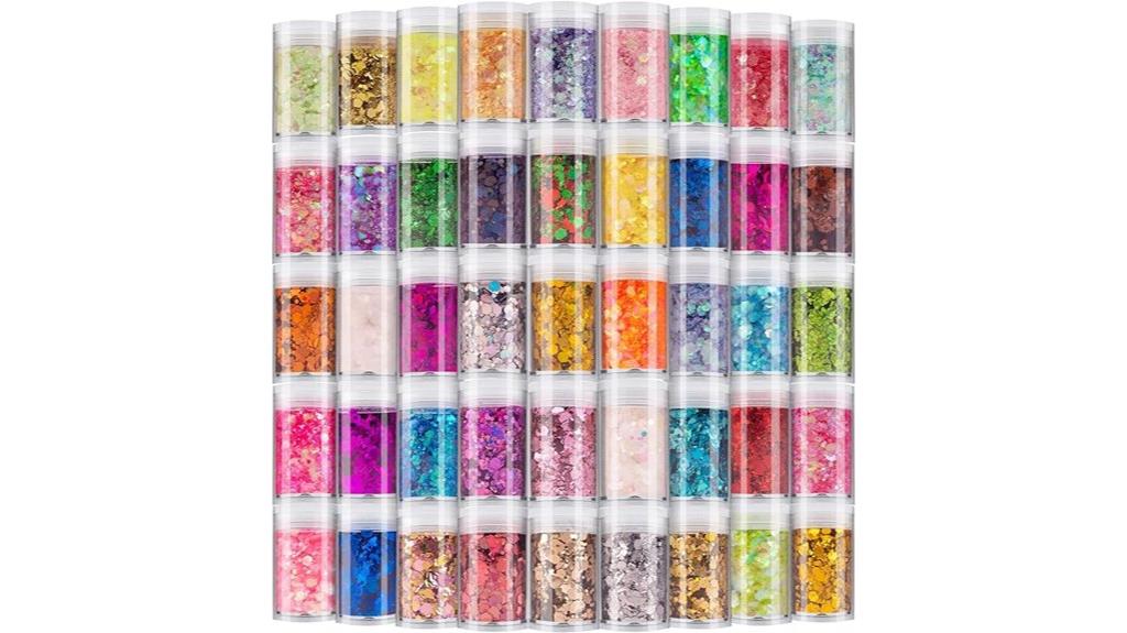 vibrant glitter festival mix