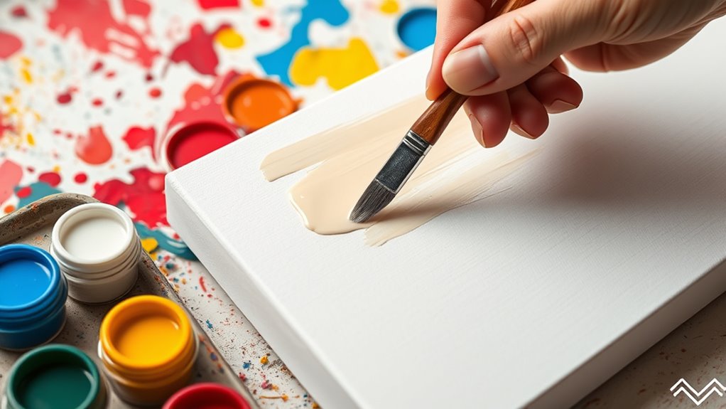 vibrant quick drying versatile paints