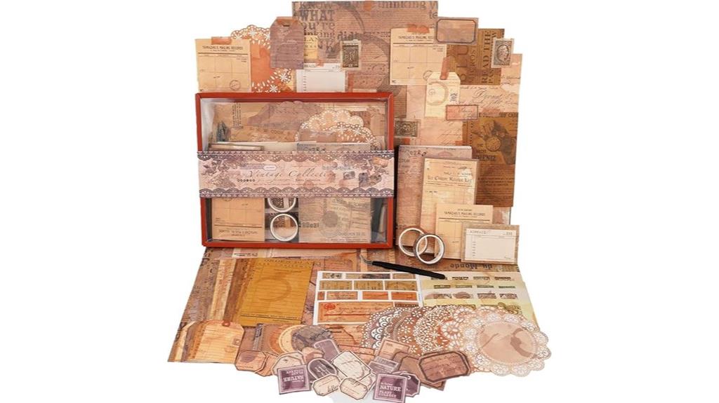 vintage scrapbooking kit
