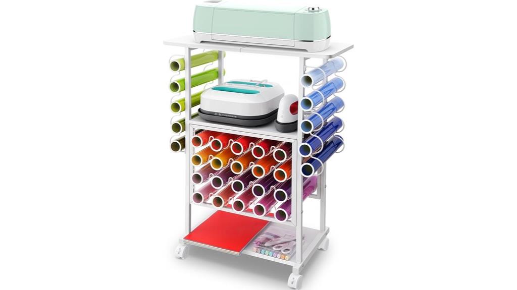vinyl roll storage holders