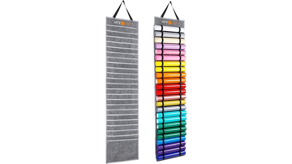 vinyl roll storage organizer