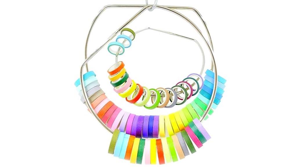 washi tape organizer ring