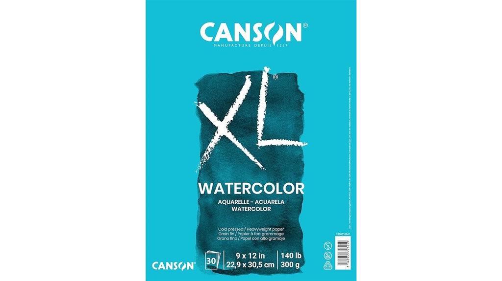 watercolor pad 9x12 30 sheets