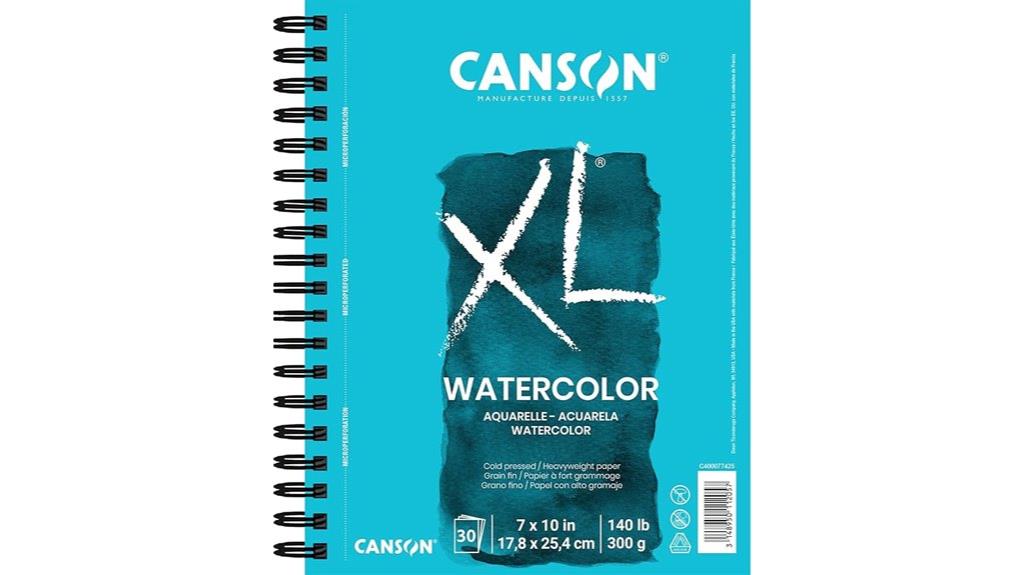 watercolor paper wirebound pad
