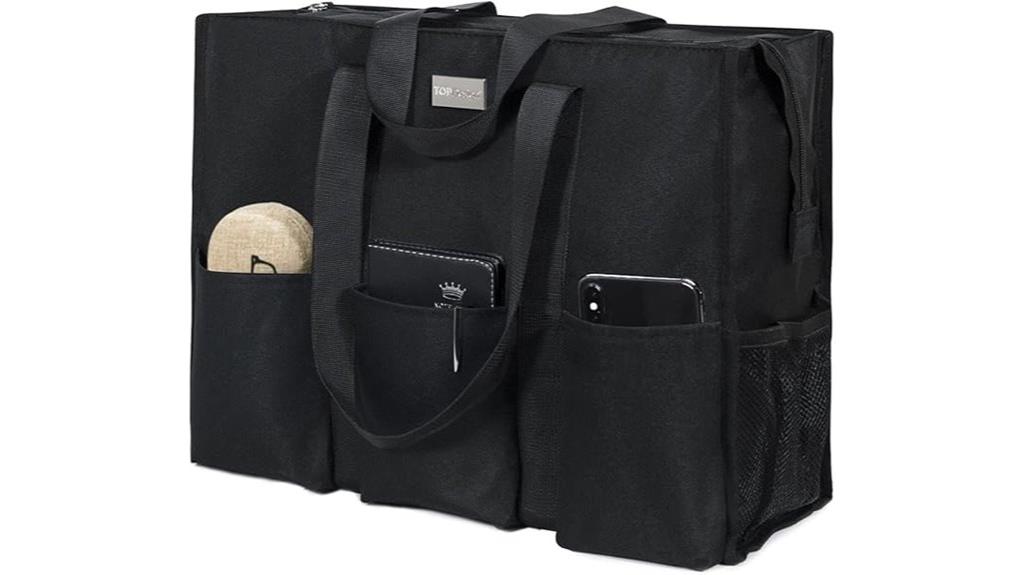waterproof tote with pockets