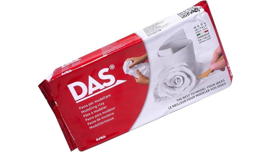 white air hardening clay