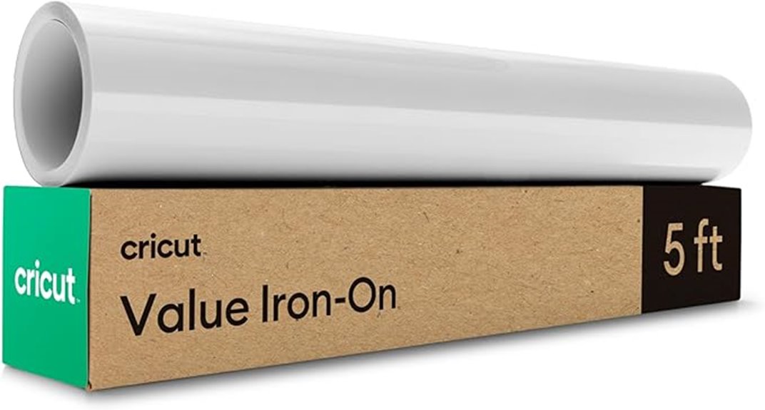 white cricut htv