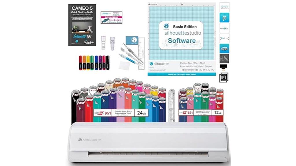 white vinyl cutting bundle