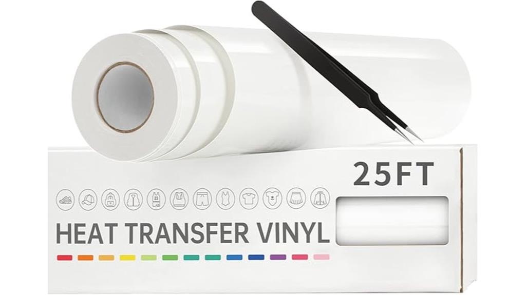 white vinyl roll 12x25ft