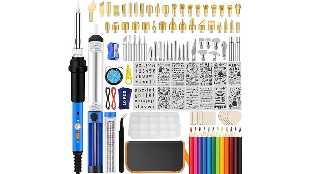 wood burning kit adjustable temperature