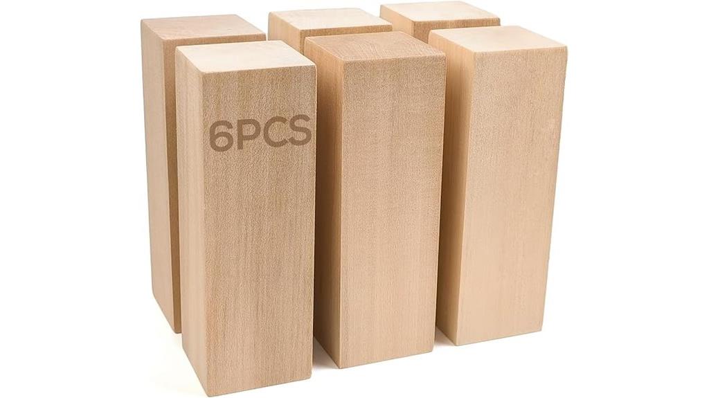 wood carving block set