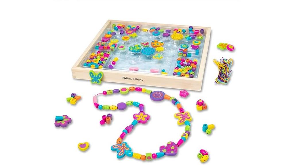 wooden bead set for kids