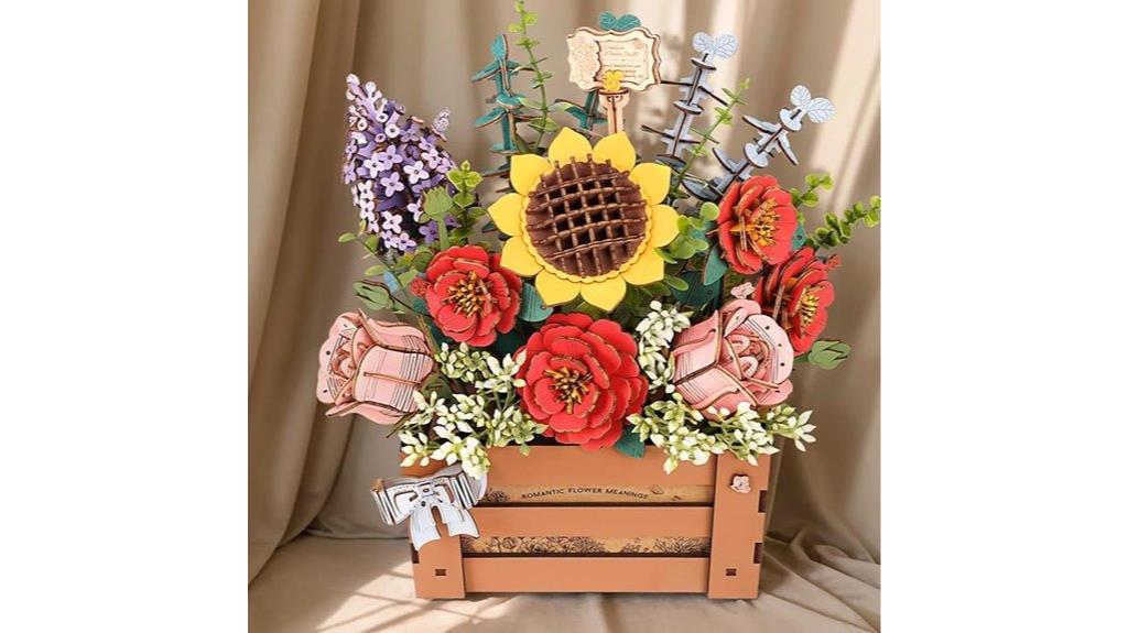 wooden bloom box puzzle