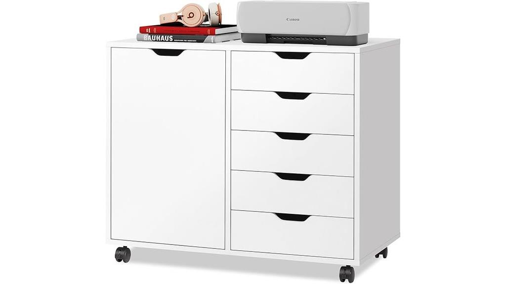 wooden dresser with storage