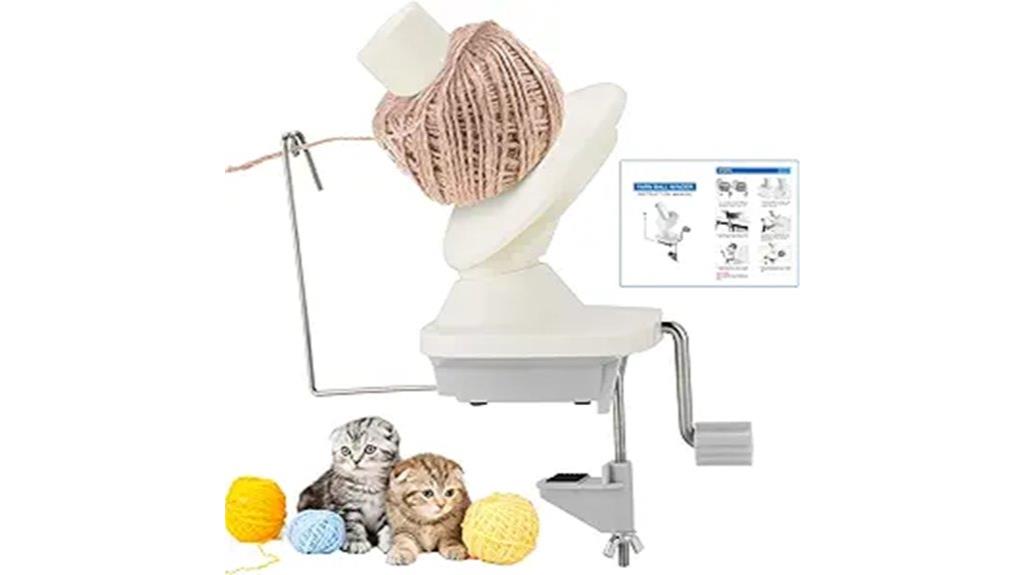 yarn ball winder holder