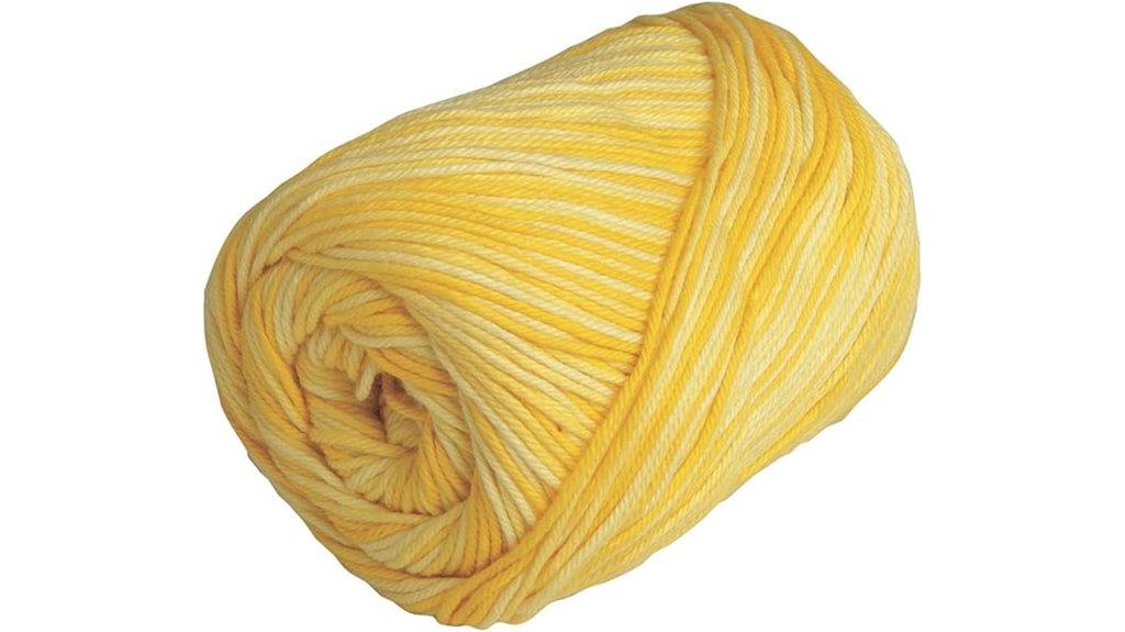 yellow cotton yarn