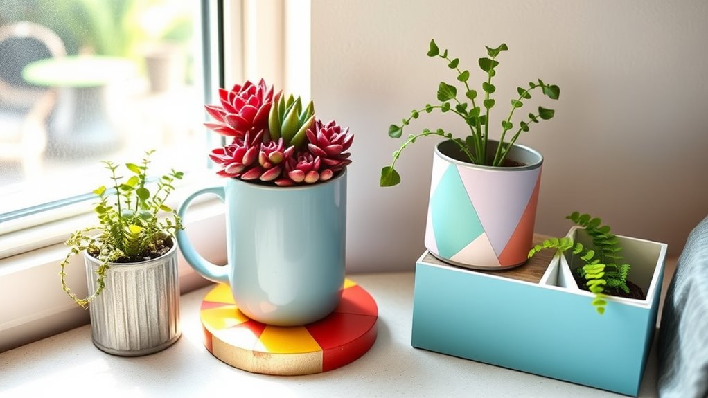 affordable diy plant displays