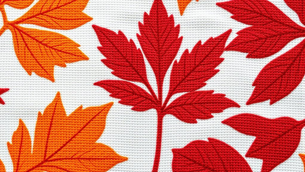 autumn fabric dye selection