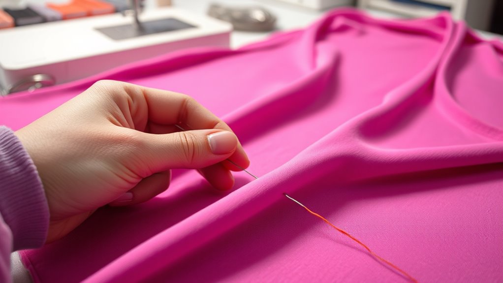 choose appropriate needle thread