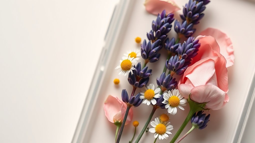 choose flat vibrant blooms