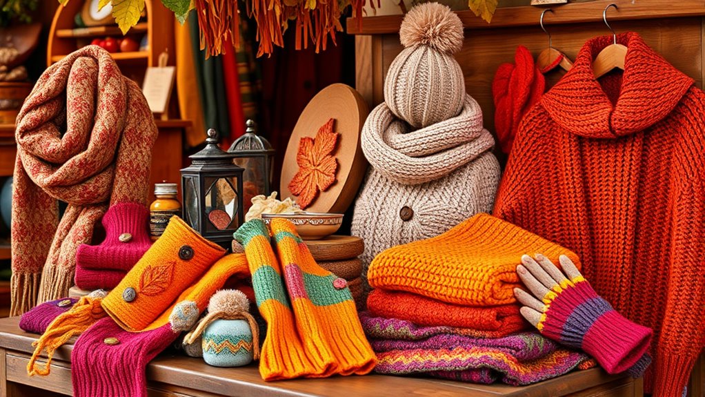 cozy handmade fall accessories