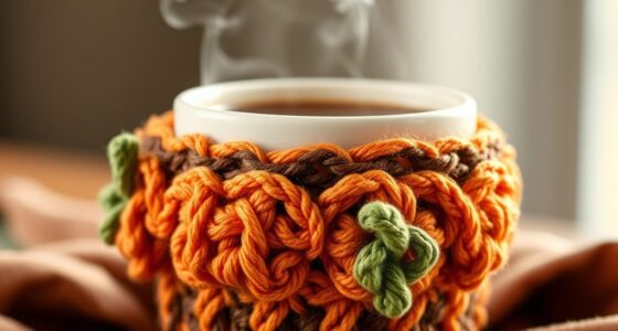 cozy pumpkin spice latte