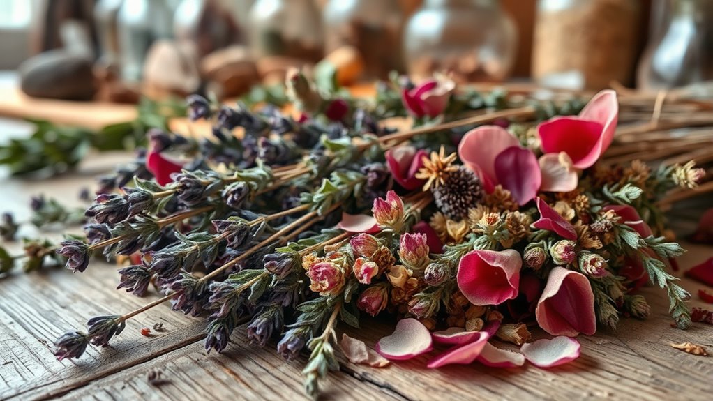 create balanced colorful arrangements