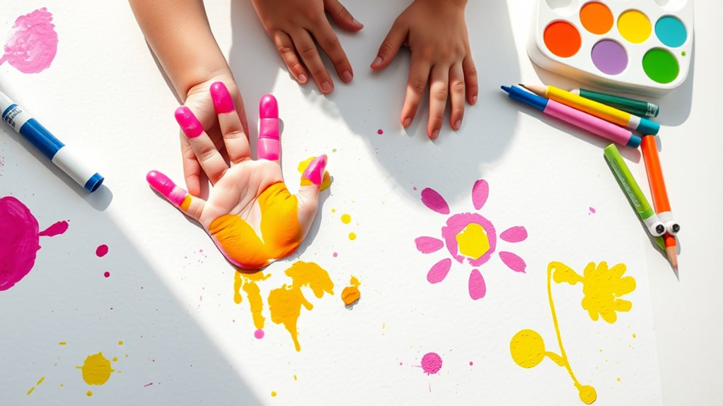 create colorful safe keepsakes