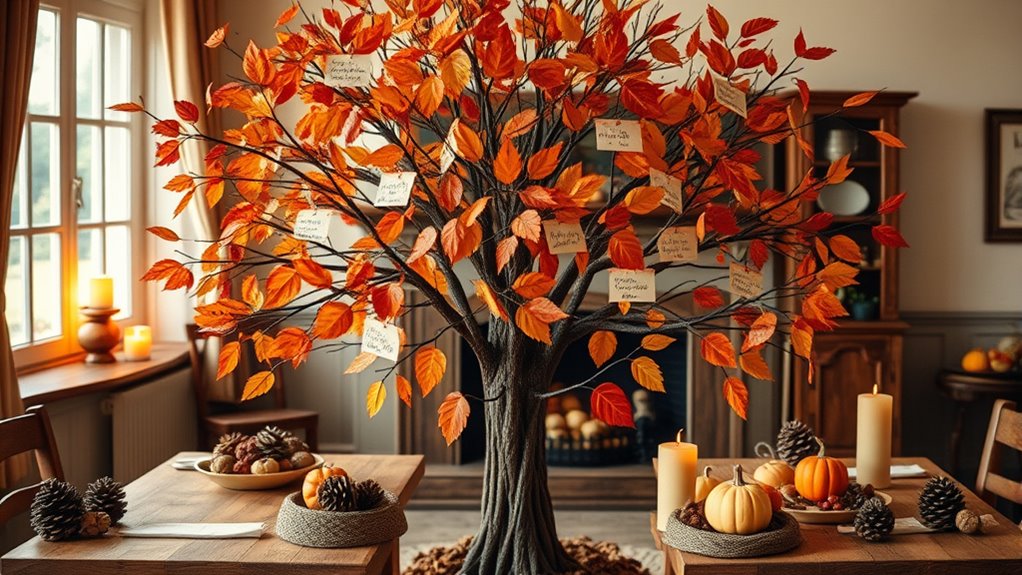 create eco friendly gratitude display