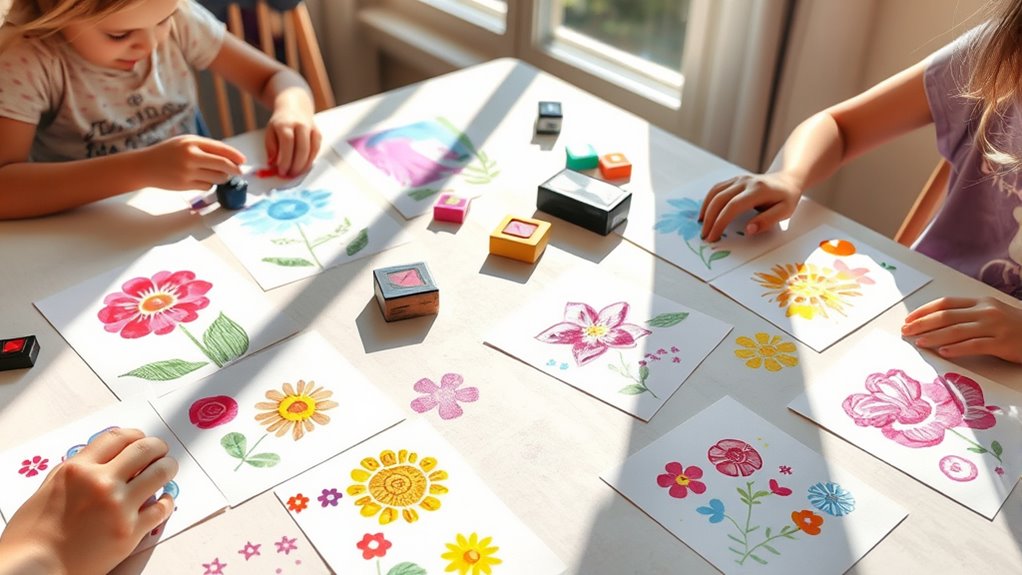 create personalized stamped cards