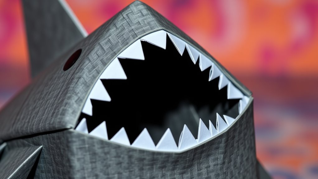 create sharp symmetrical folds