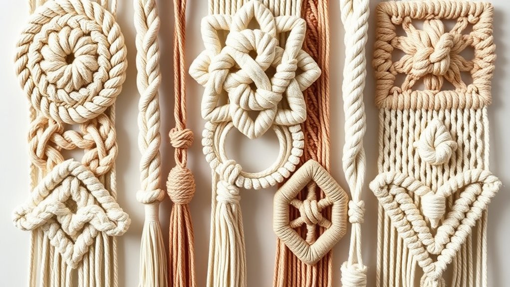 create textured knot patterns