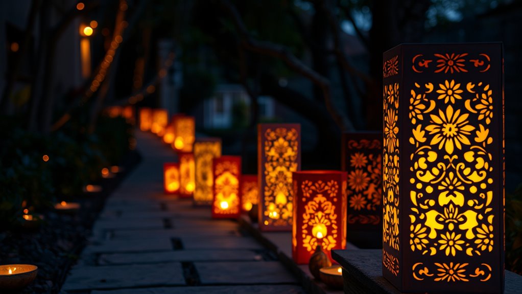 eco friendly paper lantern decor