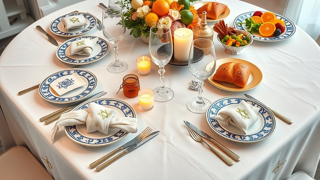 elegant personalized solemn tableware