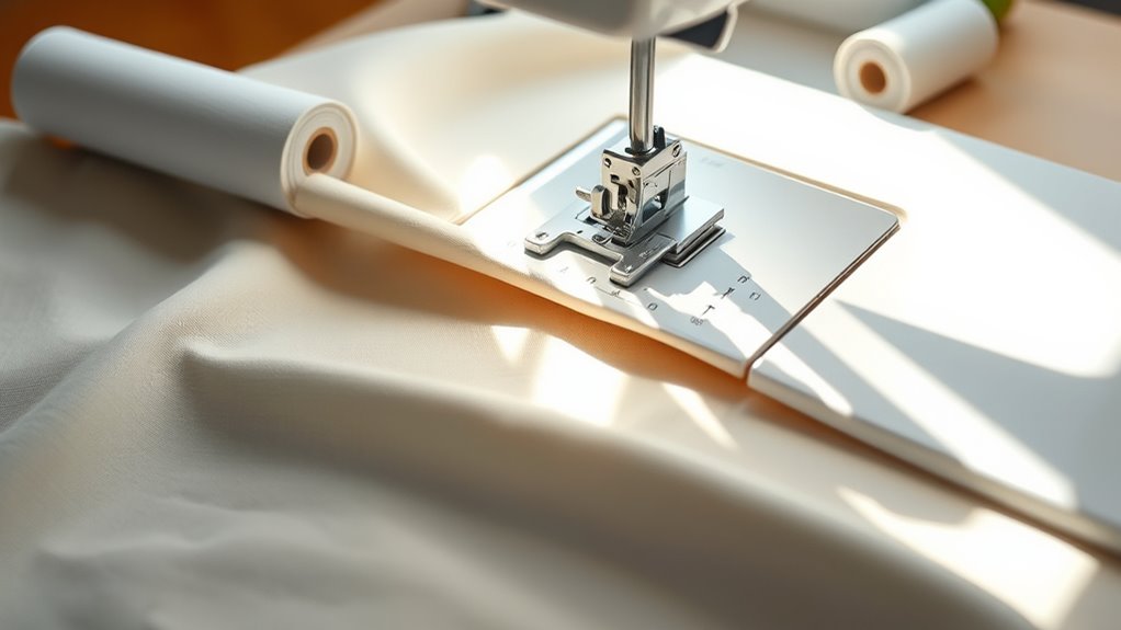 fabric stabilization for professional seams