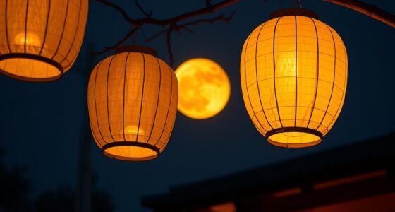 festival themed paper lanterns