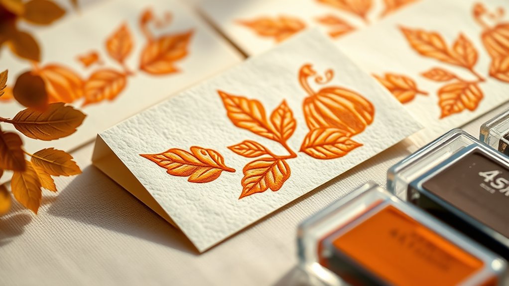 festive coordinated stamping choices