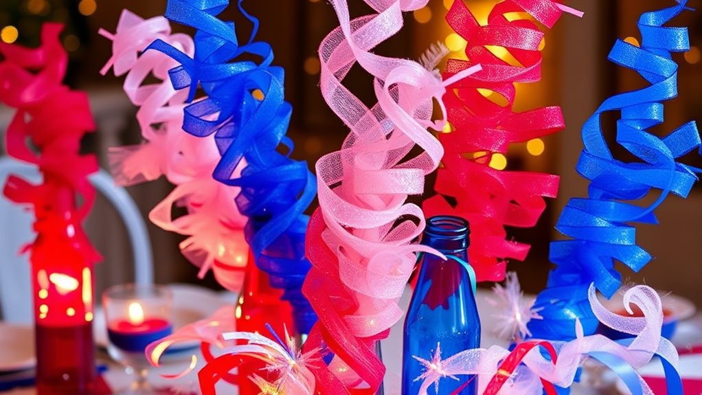 firecracker centerpiece decoration ideas
