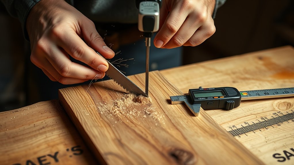 fixing crooked fabric cuts