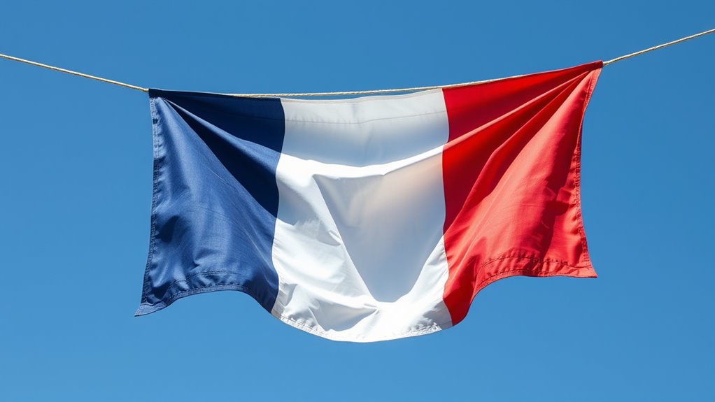 french flag craft project