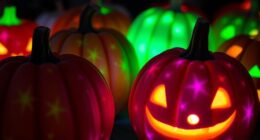 glow in the dark pumpkin decorations