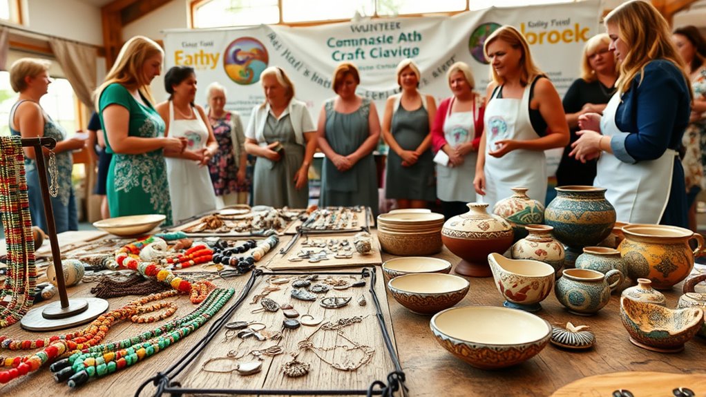 handmade crafts boost fundraising