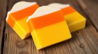 homemade candy corn soap