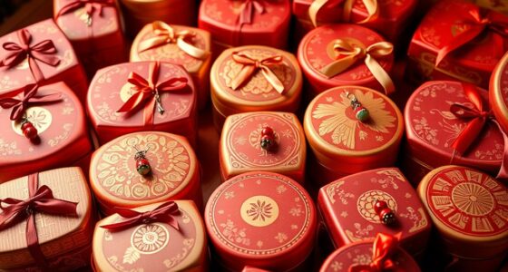 homemade mooncake gift boxes